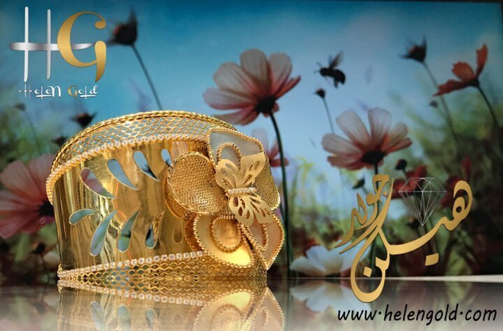 اسوره نص طقم – اساور bracelets  اللون : اصفر  العيار : 21  الوزن تقريبا : 54 جرام